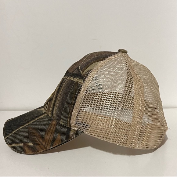 US Army Veteran Circle Logo Embroidered  Mesh Cap - Picture 3 of 4